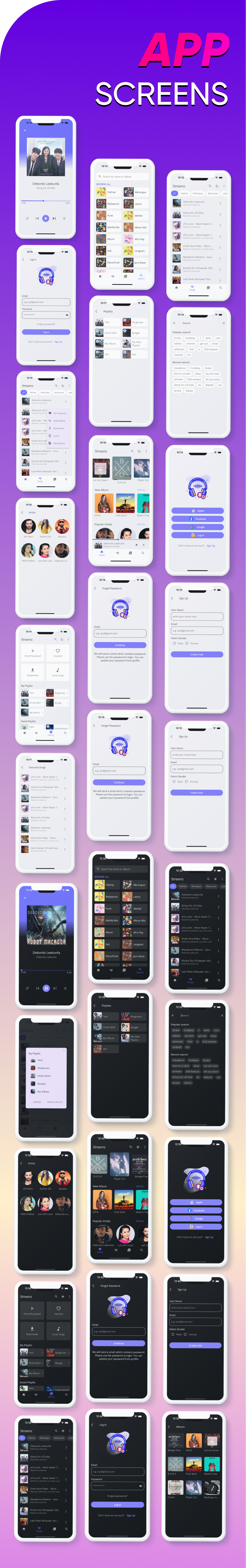 Streamz Multi-Platform: Create Music Apps for Android, and iOS - All-in-One Flutter Solution with Ad - 6