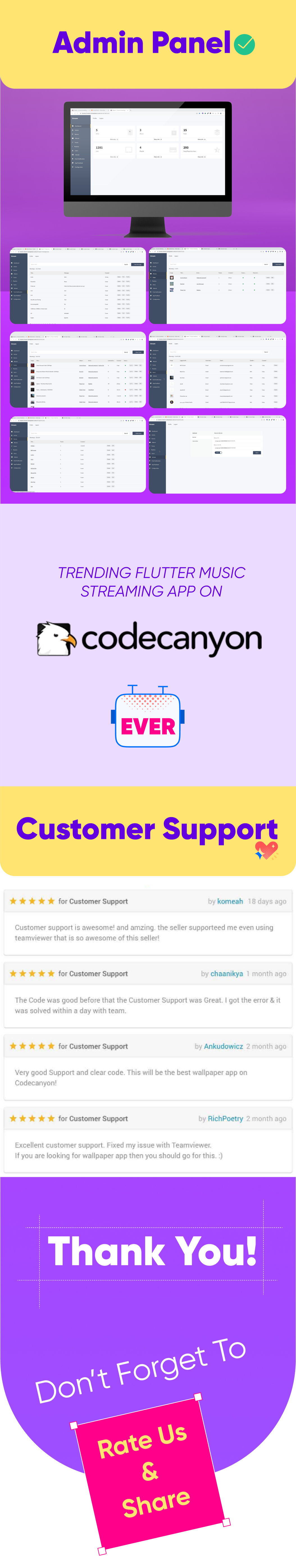 Streamz Multi-Platform: Create Music Apps for Android, and iOS - All-in-One Flutter Solution with Ad - 7