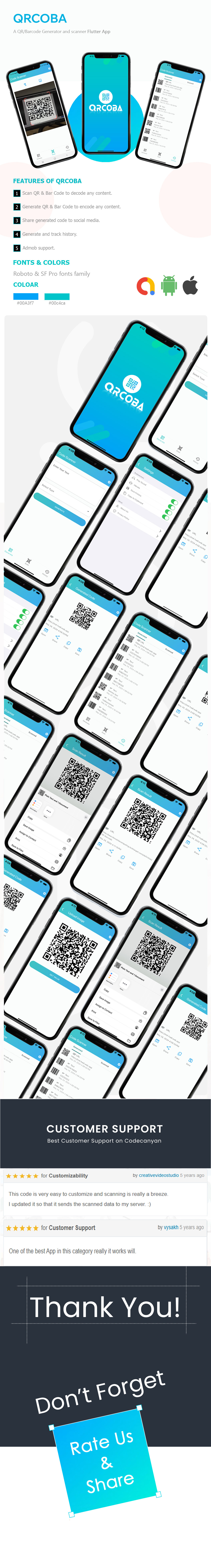 QRcoba: Simple QR & Barcode Scanner App for Android and iOS - 4